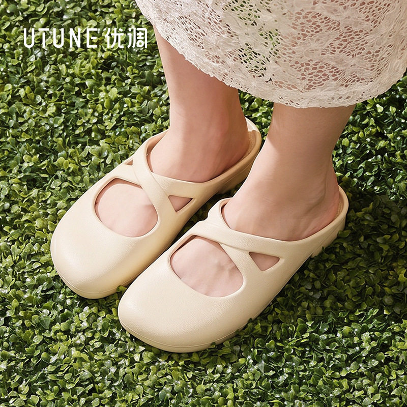 优调凉鞋女夏外穿不累脚玛丽珍包居家凉拖/凉鞋