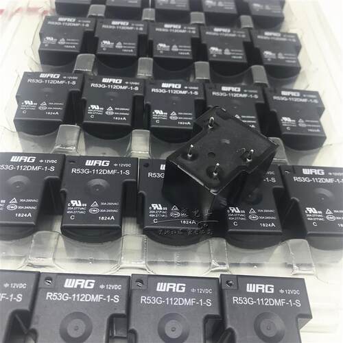 全新原装 旺荣WRG R53G-112DMF-1-S 12VDC 30A 4脚继电器 T90通用