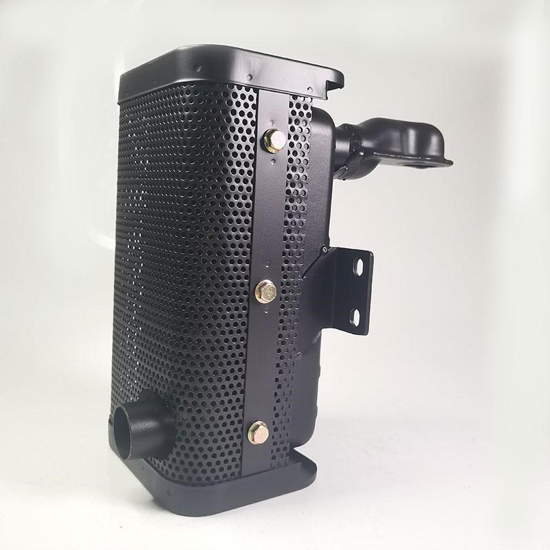 风冷柴油发电机微耕机消声器170F173F178F186F192F消音器排气筒
