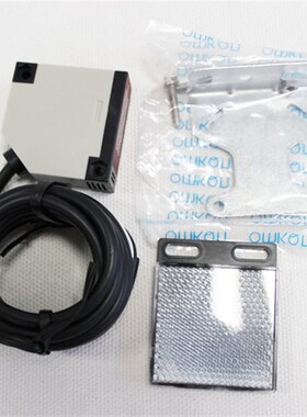 沪工红外线漫反射12V24V36V220V380V光电开关感应传感器PQ58MRA
