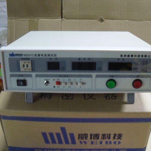 威博泄漏电流测试仪WB2675/WB2675A/B/C三相漏电流测试仪检测仪