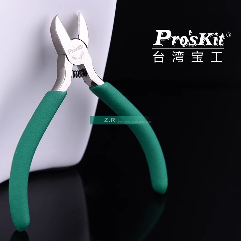 宝工正品1PK-037S-CL斜口钳 斜嘴钳进口剪线钳工业级多功能电工钳