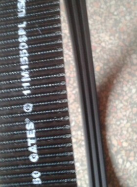 美国进口Polyflex盖茨GATES聚氨酯广角带2/11M2300JB3/11M2300JB