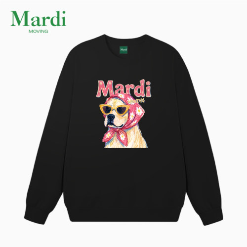 MARDIMOVING印花圆领女卫衣