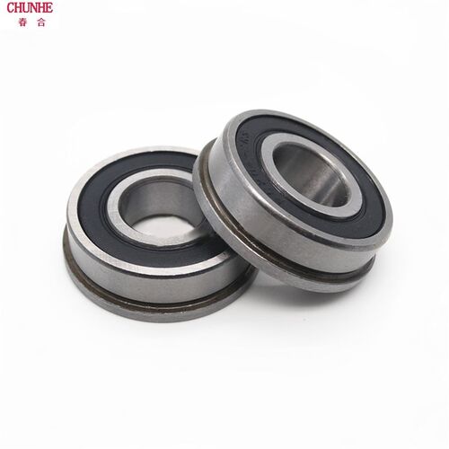 【正品】微型深沟球 法兰杯士轴承F634ZZ 尺寸4*16*5mm 带挡边