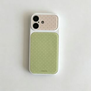 绿底波点适用于iPhone17ProMax苹果手机壳16Pro15简约卡通14plus/13百搭日常12/11防摔保护套高颜值女款