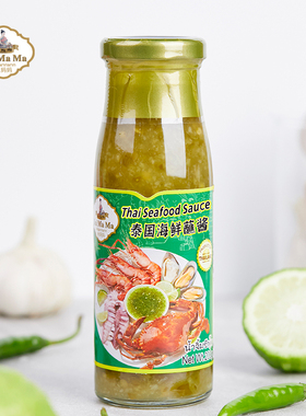 水妈妈泰国海鲜酱200g泰国进口火锅海鲜蘸酱酸辣酱seafood sauce