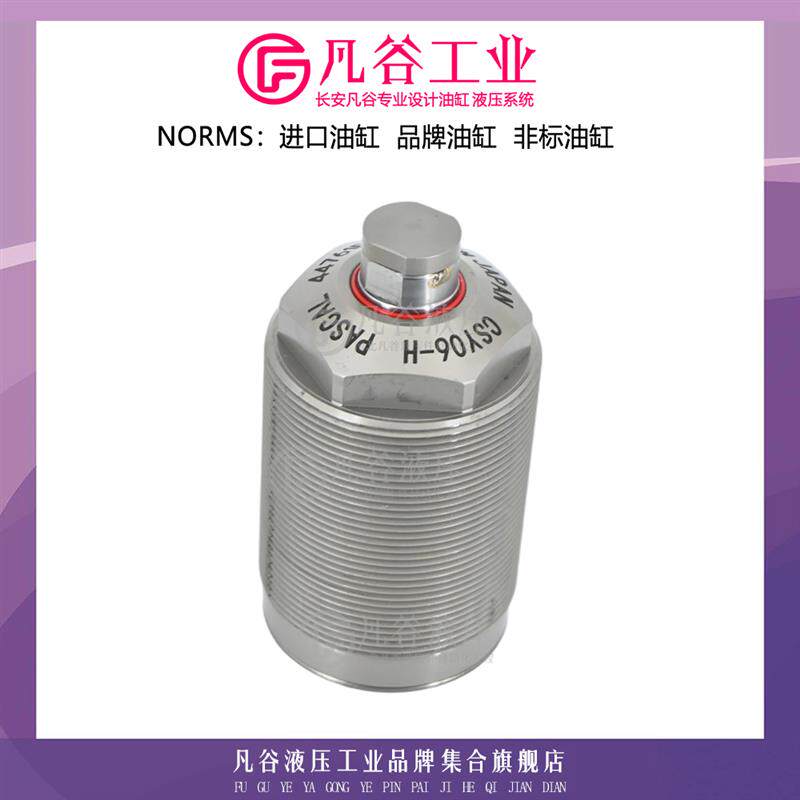 帕斯卡PASCAL外螺纹支撑缸 CSY06-H工业模具油缸液压缸浮动气压缸