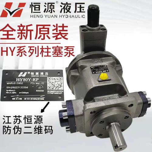 江苏恒源液压HY80Y-RP(LP)10 25 16 32 40 63 100 107 柱塞油泵