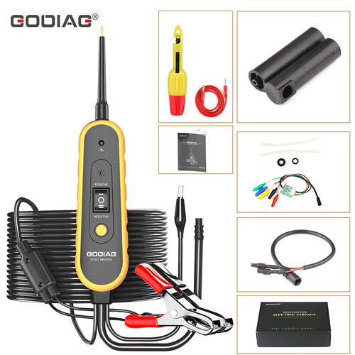 GODIAG GT103 迷你电路测试仪，适用车辆电气系统诊断/喷射器清洗