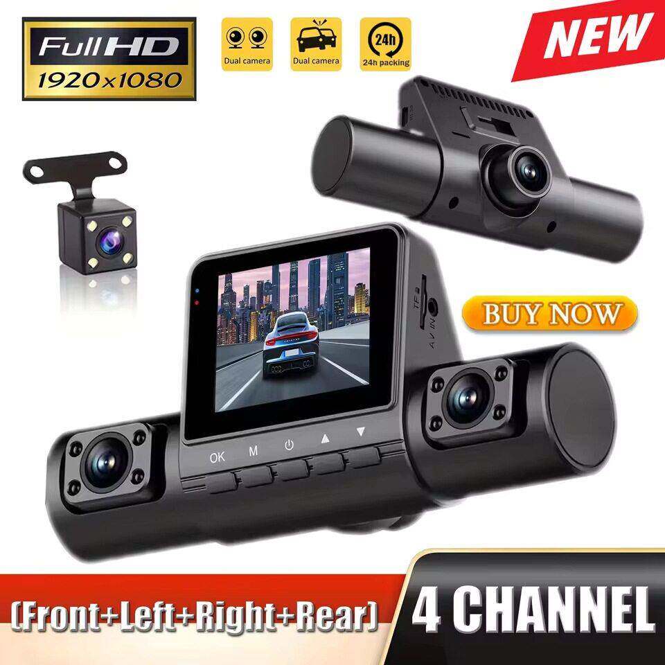 BEPOCAM 4镜头行车记录仪1080P全清车载D广角内置WIFI摄像头