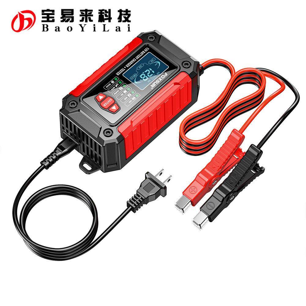 2in1 12V smart Battery Charger and Tester 电池充电检测仪
