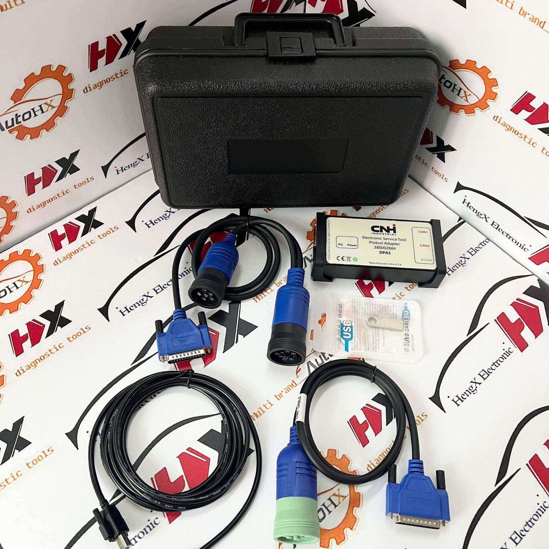 CNH DPA5 EST V8.6纽荷兰 凯斯纽荷兰农机柴油诊断仪 卡车检测仪