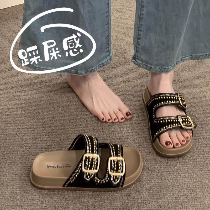 踩屎感女士凉拖鞋夏季外穿