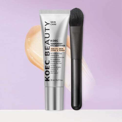 KOEC临时紧致保湿眼霜20g带刷子跨境爆款Instant FirmX Eye Cream