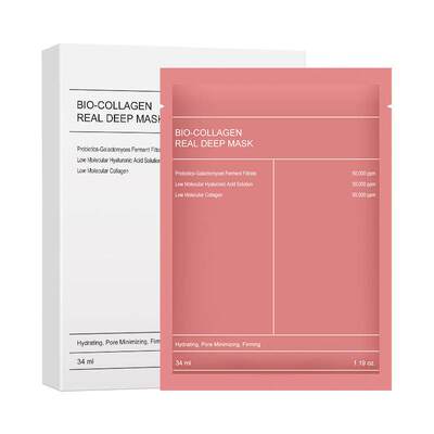 跨境 BIODANCE BIO-COLLAGENREAL 分体式白变透 胶原蛋白面膜