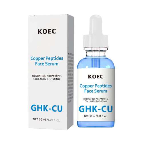 KOEC蓝铜肽多肽补水保湿面部精华液tk爆款Copper Peptides Serum