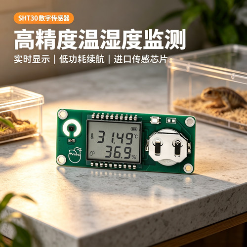 SHT30高精度温湿度计低功耗