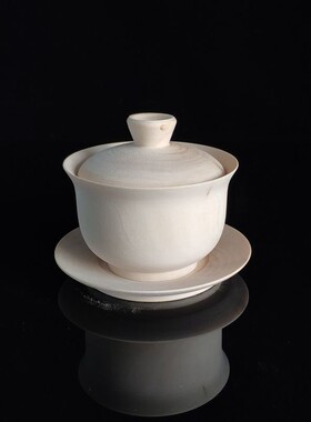 木制品大漆木胎漆器材料生漆漆画木碗DIY椴木胎可加工定做 茶碗