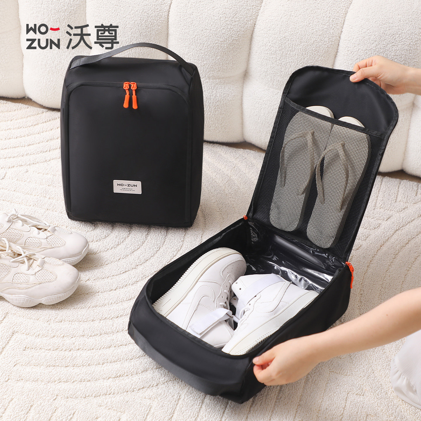 便携大容量防尘鞋袋旅行收纳