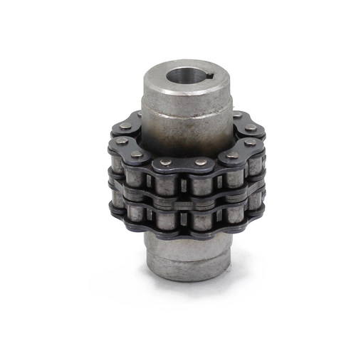 标准孔KC联轴器 链条联轴器  链轮连轴器 4012 5018 6018等成品孔