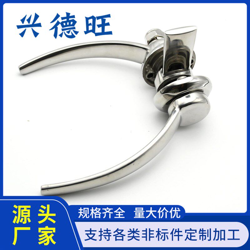 精铸304不锈钢拉手商业厨具食品机械工业设备烤箱柜门把手扣手