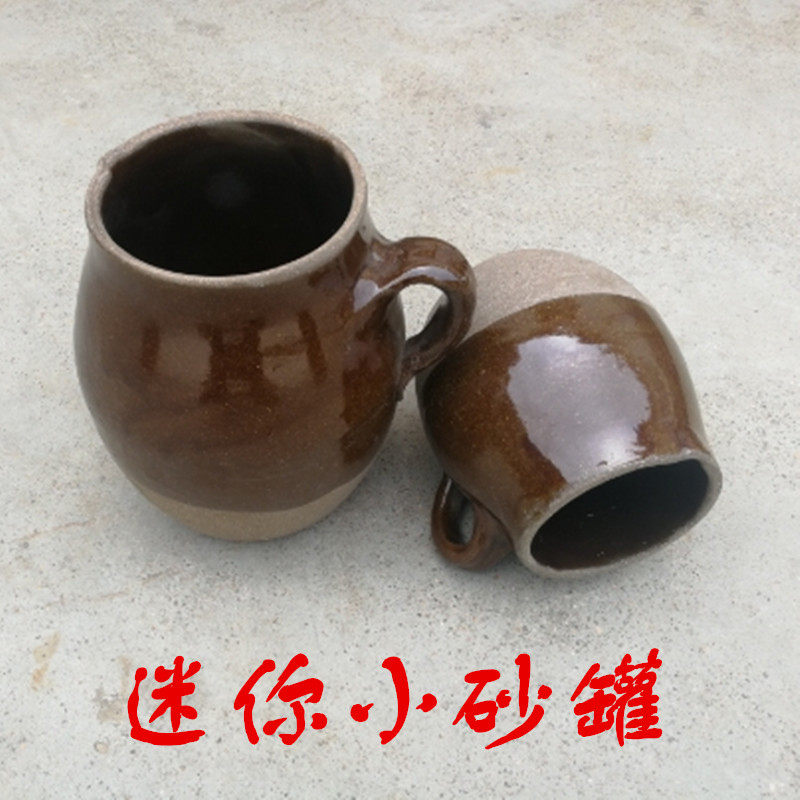 老式手工砂罐土陶瓦罐煨罐焖罐炖肉汤燃气明火煎药罐砂锅粥罐子