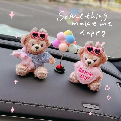 雪莉玫车内饰品摆件2024新款汽车装饰用品车载中控台仪表台女可爱