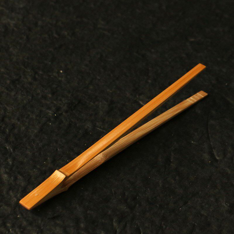 精品纯手工制作天然竹节老玉竹茶夹竹制茶具小杯夹竹夹子7000打磨