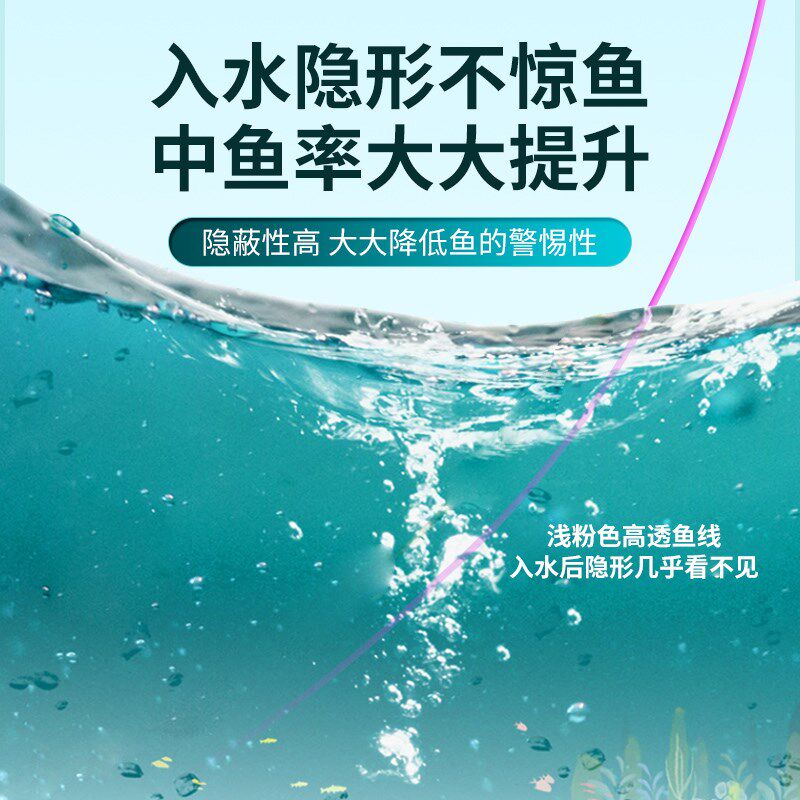 进口原丝成品手工绑好主线子线组竞技钓鱼线套装台钓野钓超强拉力
