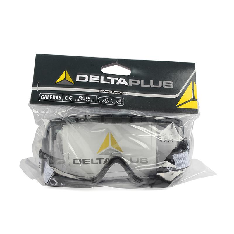 DELTA/代尔塔 GALERAS透明PC防化护目镜 101104 防雾防刮擦 1副