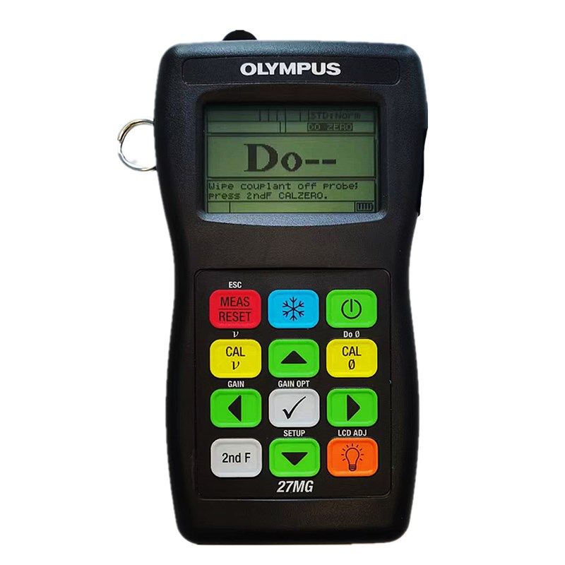 Olympus奥林巴斯27MG超声波测厚仪金属塑料陶瓷玻璃聚乙烯测厚仪