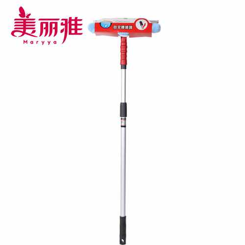 美丽雅双叉擦玻器 硅胶玻璃窗刮 伸缩刮窗器