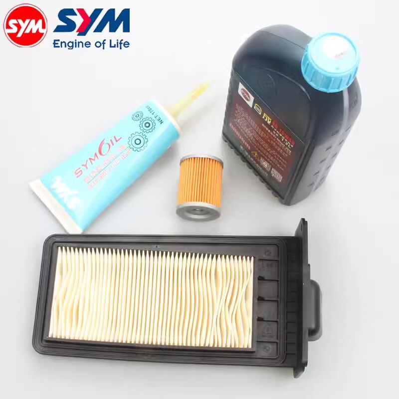 SYM 三阳机车 MAXSYM400i 1.2升机油 机滤 齿轮油 空滤芯保养套餐