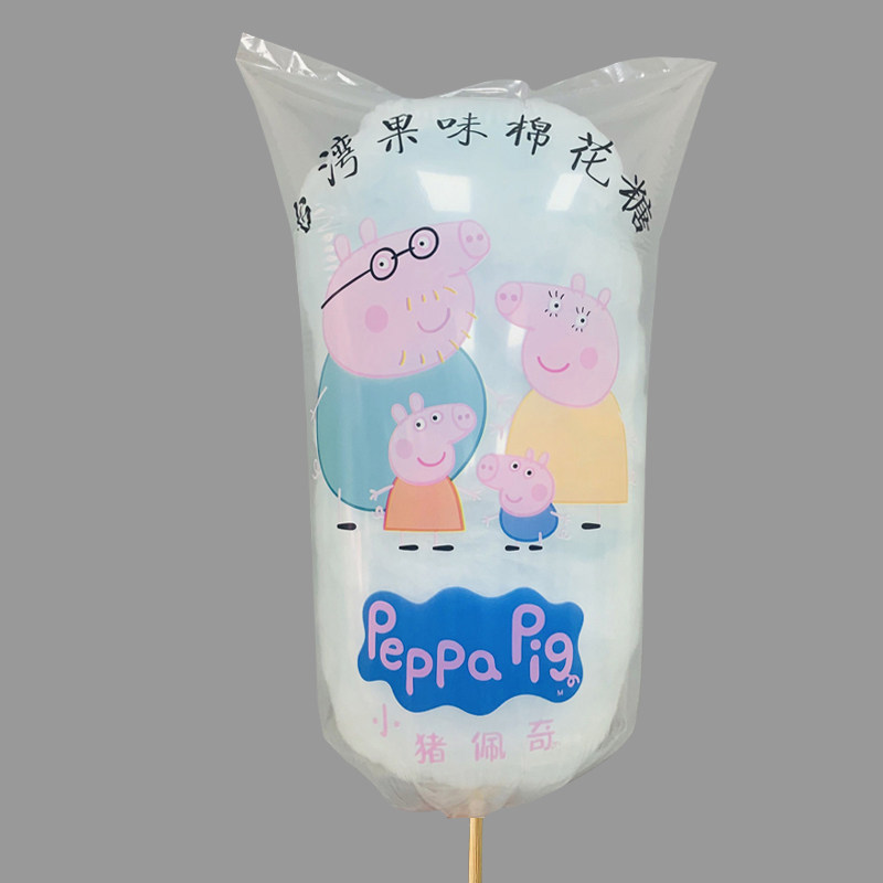 卡通印花加厚透明棉花糖打包袋