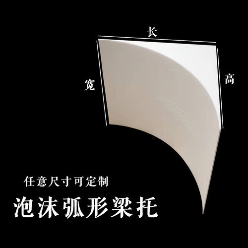 高密度泡沫弧型梁托门洞 法式拱门装修 弧形阳角弧度拱门欧式垭口