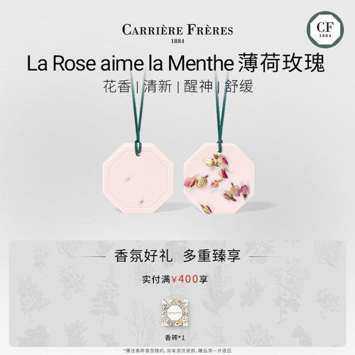 萃时光系列蜡片薄荷玫瑰留香室内