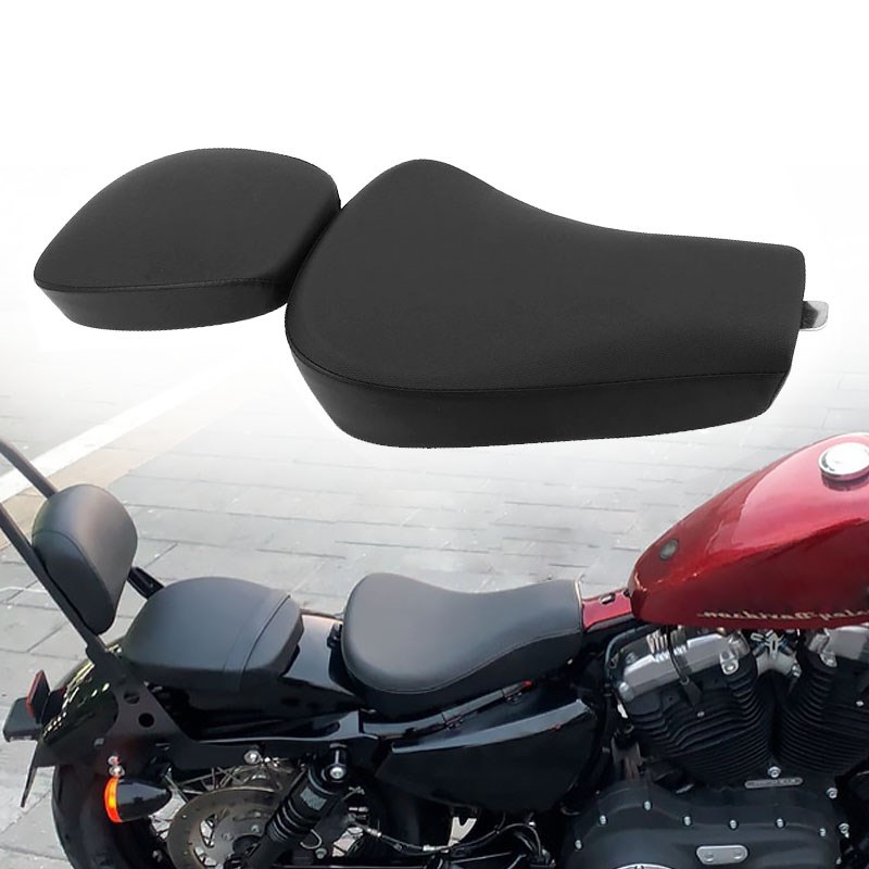 适于哈雷X48 XL1200改装前后坐垫座垫 分体坐垫 皮座总成04-18年
