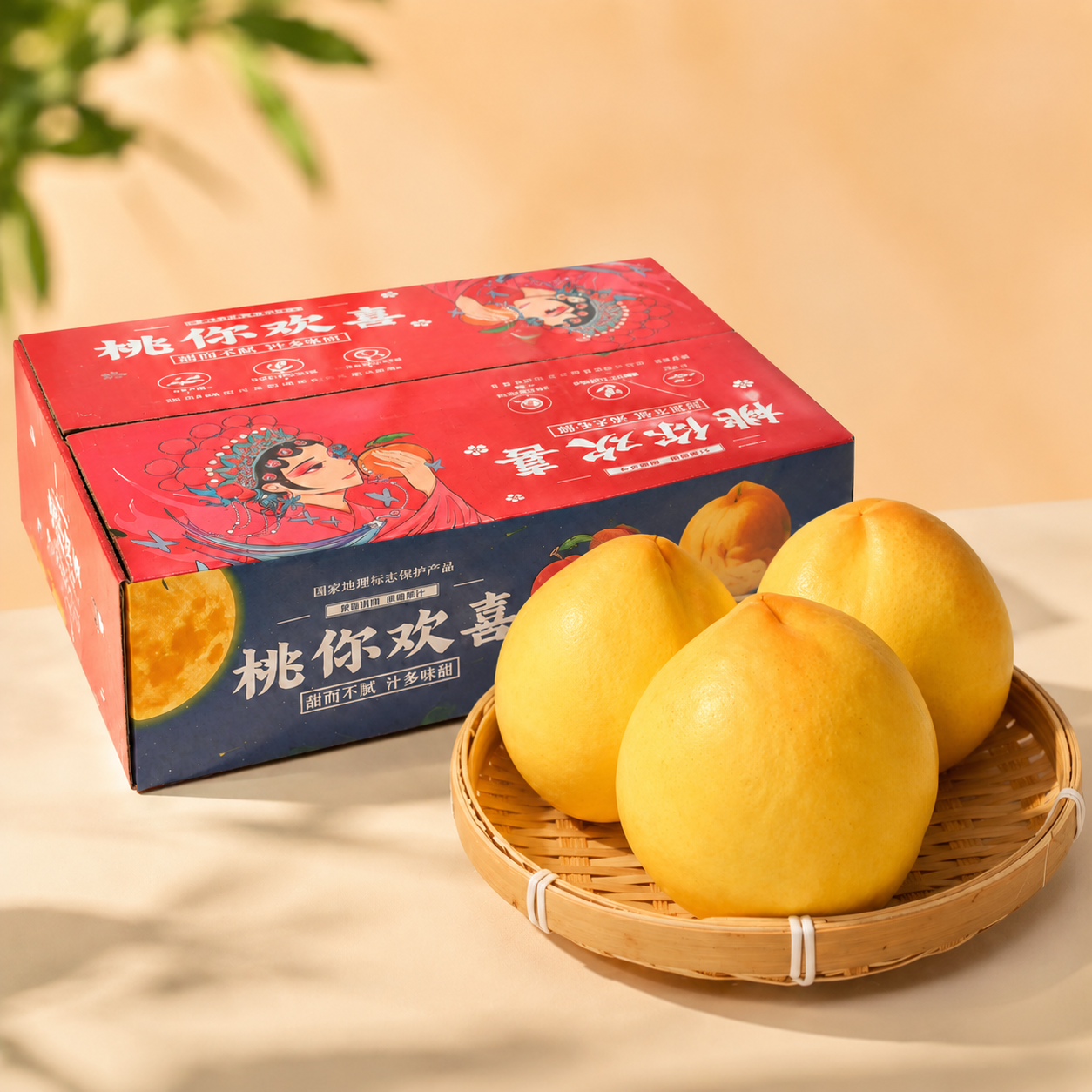 蒙阴黄金油桃新鲜大果黄桃蜜桃