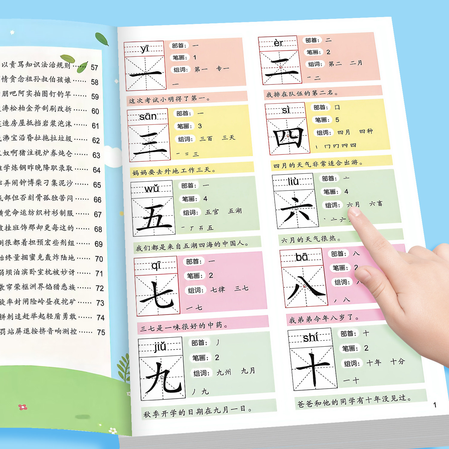 识字书幼儿认字识字大王3000字