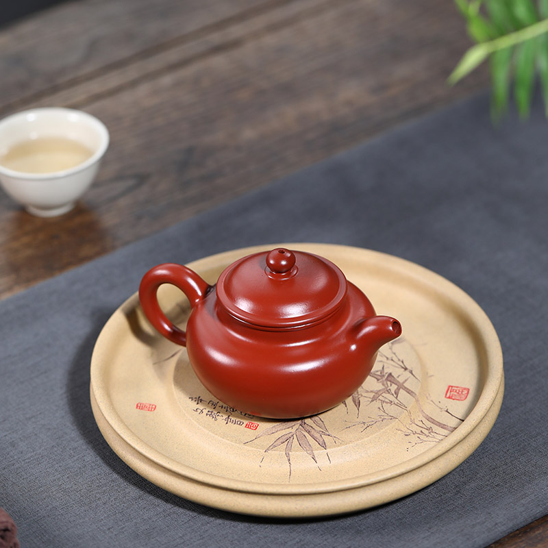 宜兴紫砂壶正宗纯手工原矿大红袍仿古壶西施壶家用泡茶壶茶具单壶
