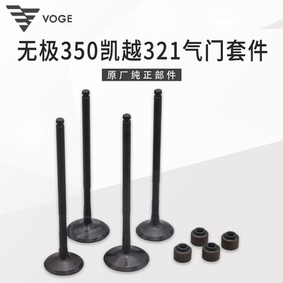 无极350AC凯越321R 321RR隆鑫LX300-9 KEL350发动机气门套件油封