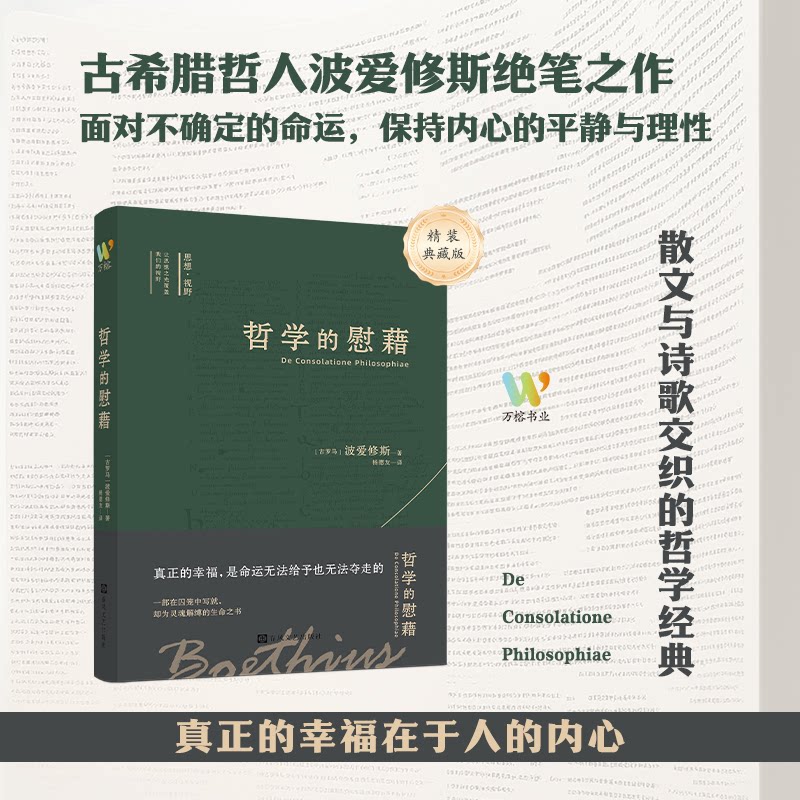 【正版】哲学的慰藉 经典解读 人生启示 思想启蒙 深度剖析 智慧指南 历史脉络 名人故事 哲学思辨 生活应用9787531372301