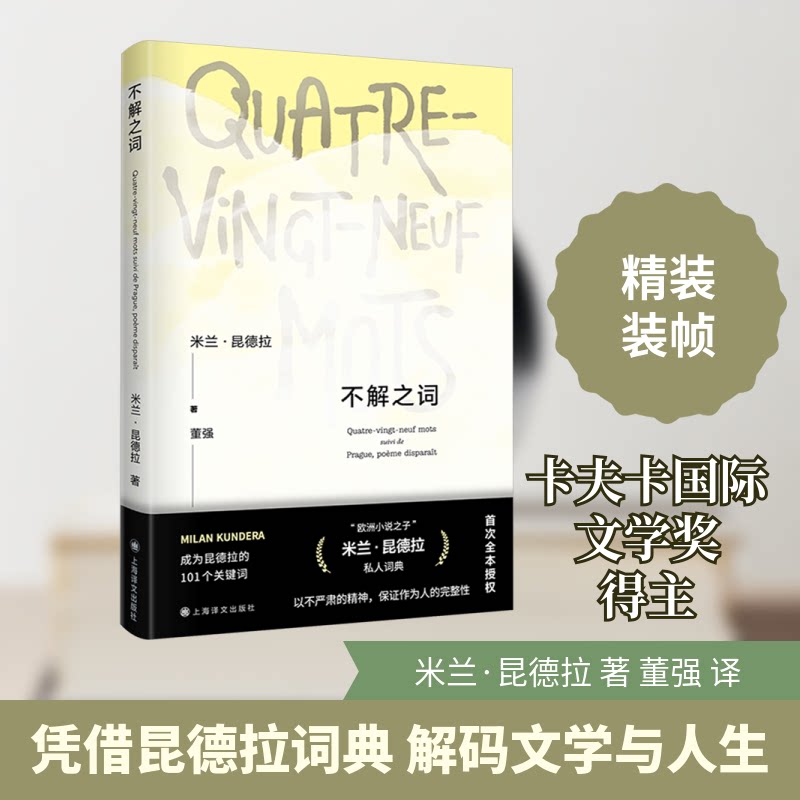 【正版】不解之词 深度语言解析 经典案例分析 文化内涵解读 提升表达能力 文学赏析技巧 词汇记忆方法9787532796304