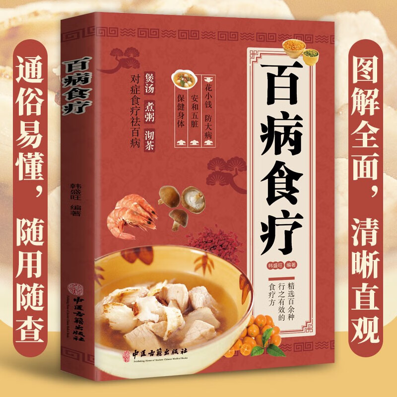 百病食疗 彩图版家庭医疗学健康百科书大全养生调理四季家庭营
