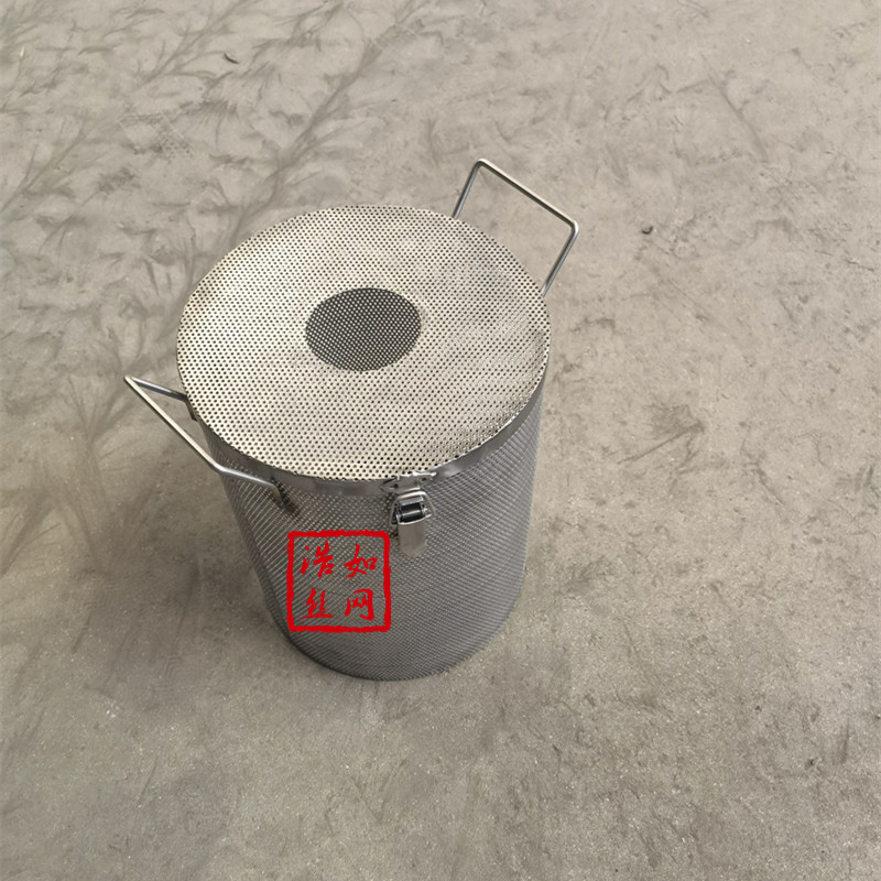 定做304不锈钢潜水泵保护过滤网污水泵抽水泵吸水管防护网过滤器