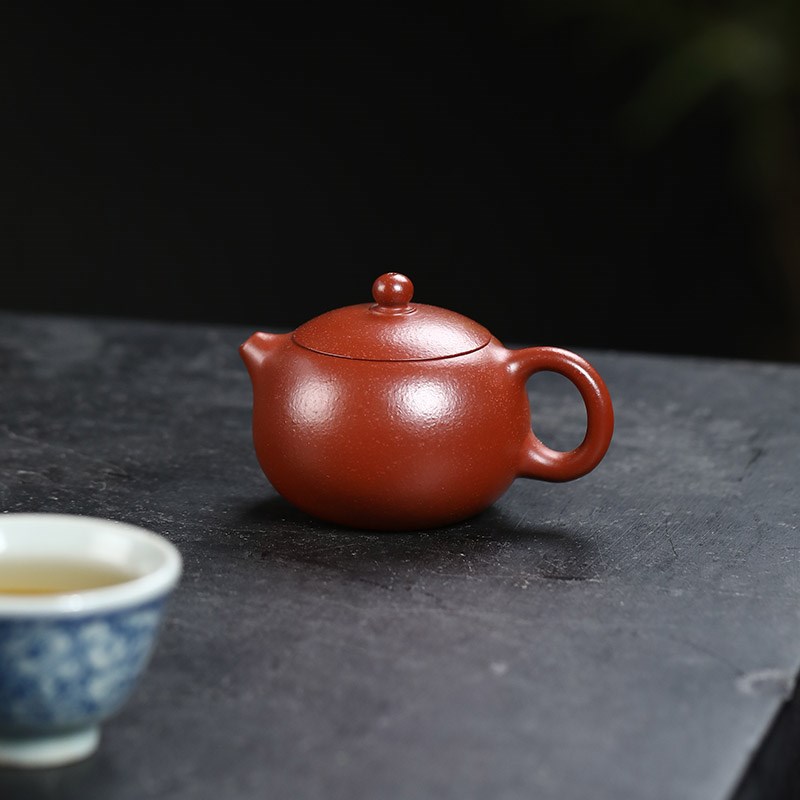 全纯手工紫砂壶正宗宜兴小煤窑朱泥小品西施壶家用泡茶壶茶具单壶