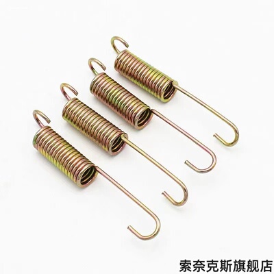 适用CG125地平线大地鹰王太子250摩托车边支架单撑大脚架刹车弹簧