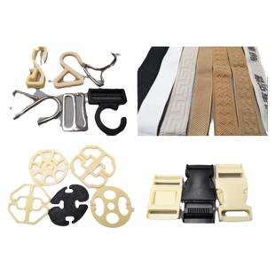 全套汽车坐垫配件卡扣梅花扣挂钩子母插扣松紧带汽车辅料座垫卡片