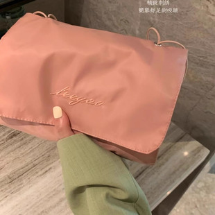 随身洗漱包必备洗漱收纳袋简约化妆品ins外出大容量韩国旅游包